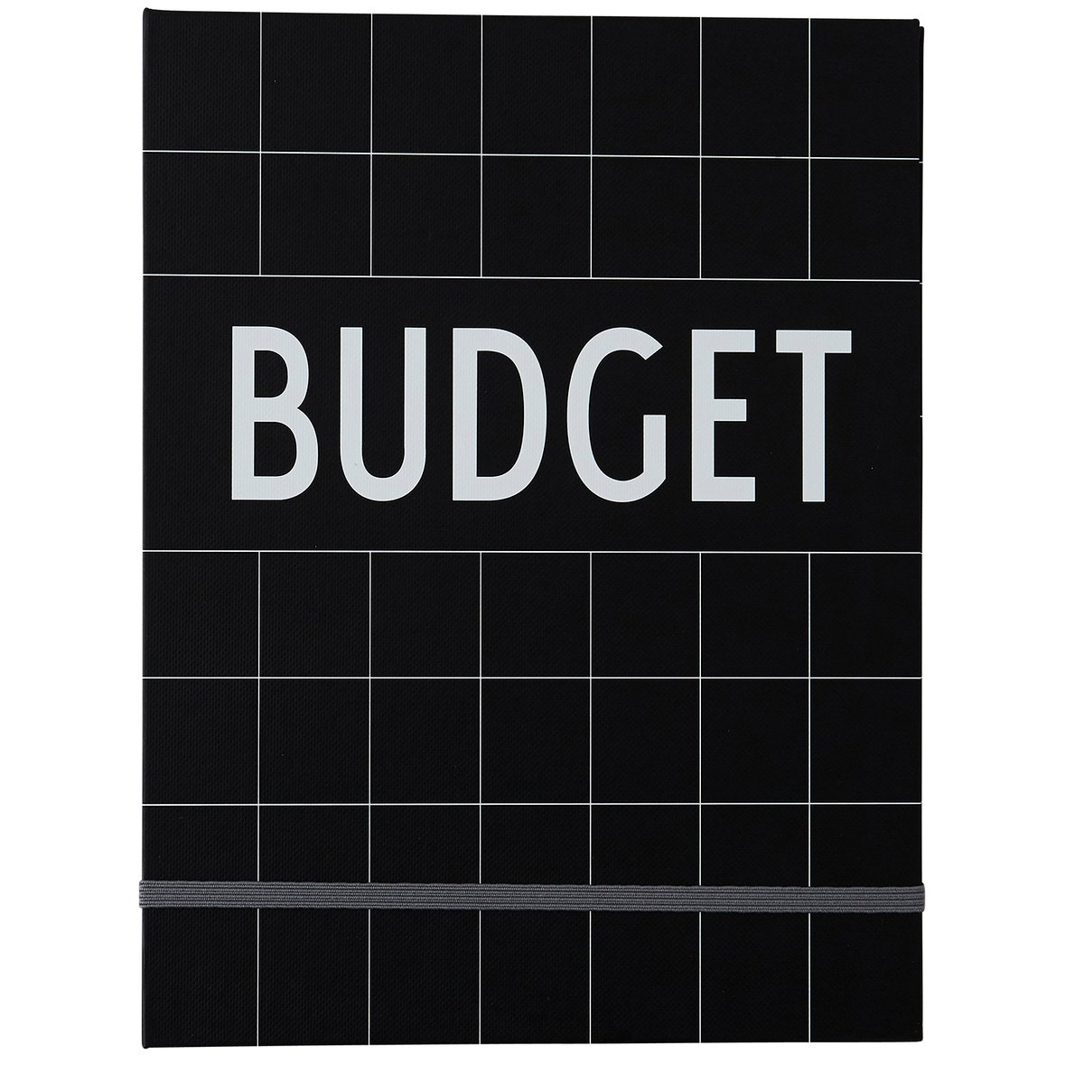 Design Letters budgetboek Zwart | Scandinavisch Interieur | Kalenders & notitieboeken | Zwart