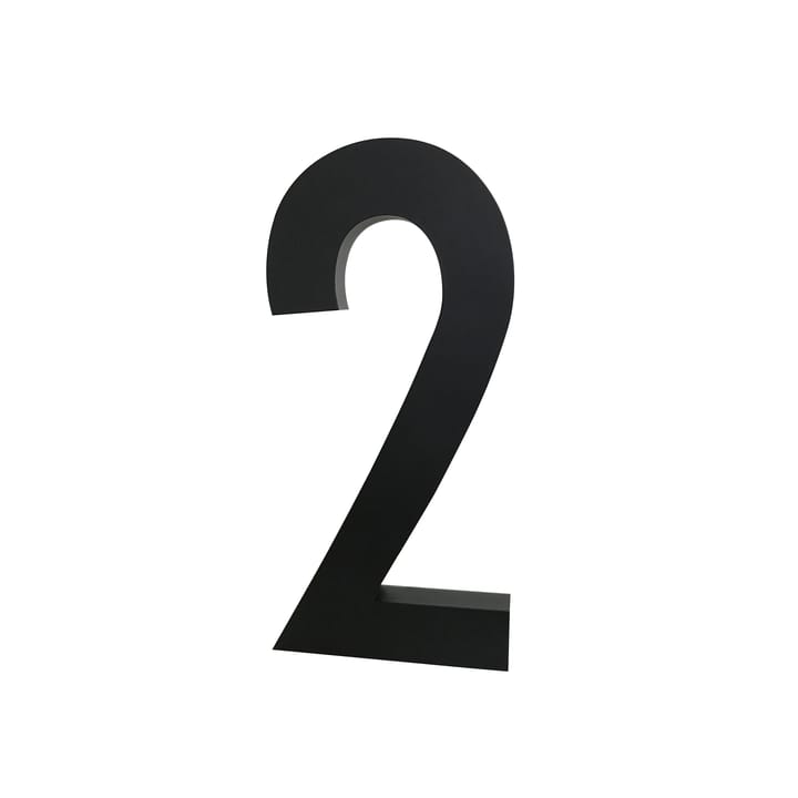 Design Letters cijfers aluminum 50 mm. - 2 - Design Letters