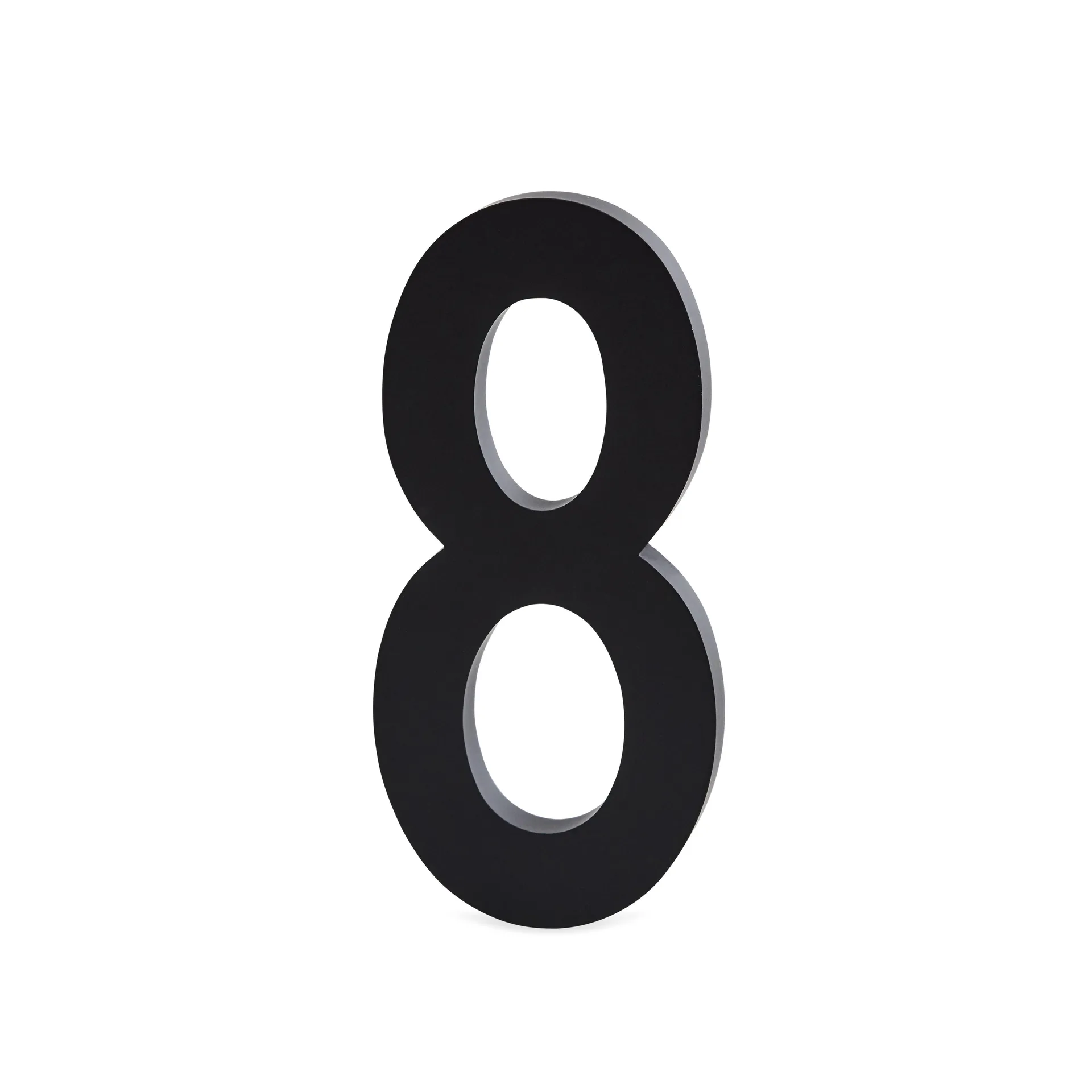 Design Letters cijfers aluminum 50 mm., 8 Design Letters