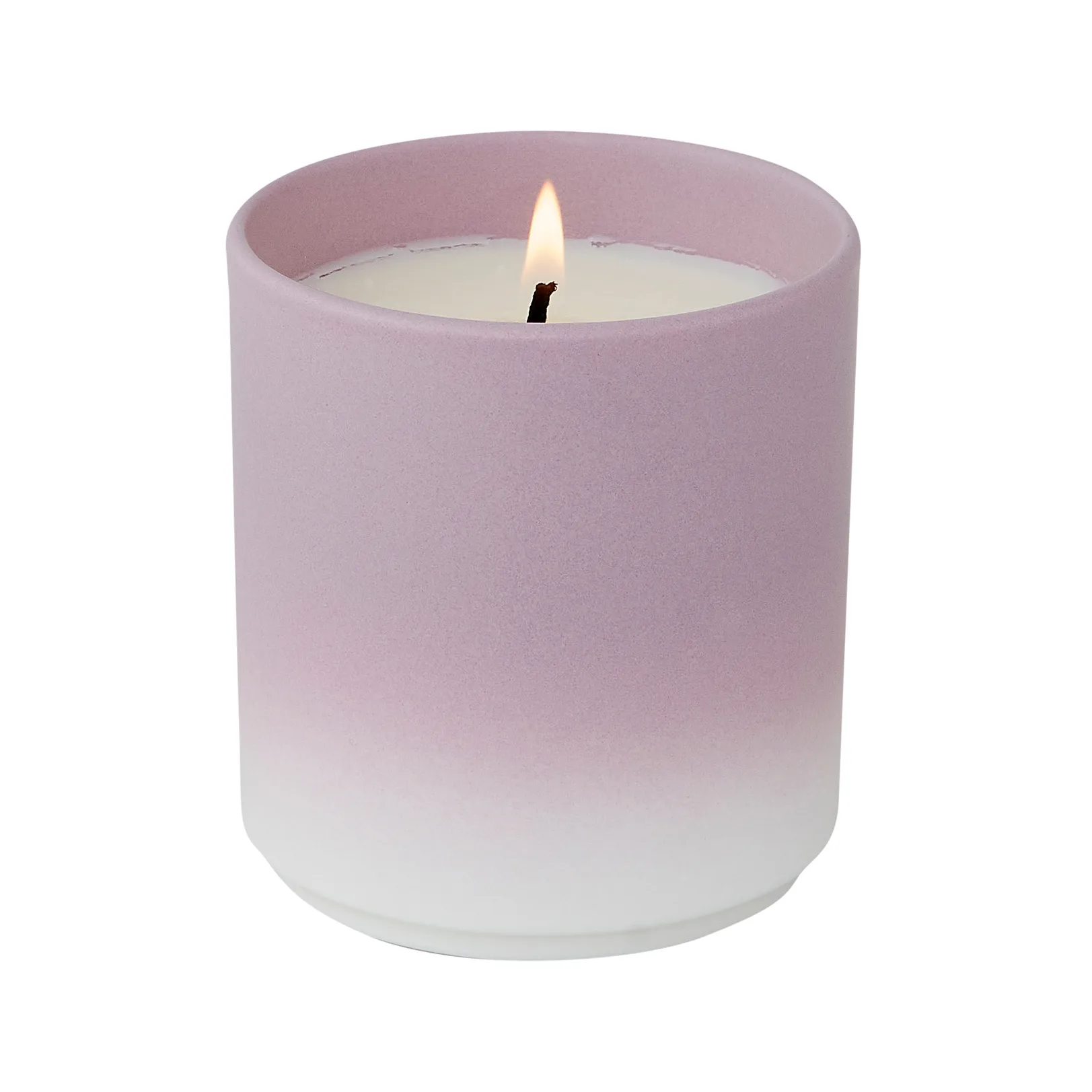 Design Letters dip dye geurkaars Ø8 cm, Lavender Design Letters