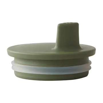Design Letters drinktuit/deksel voor melamine beker - Forest green - Design Letters