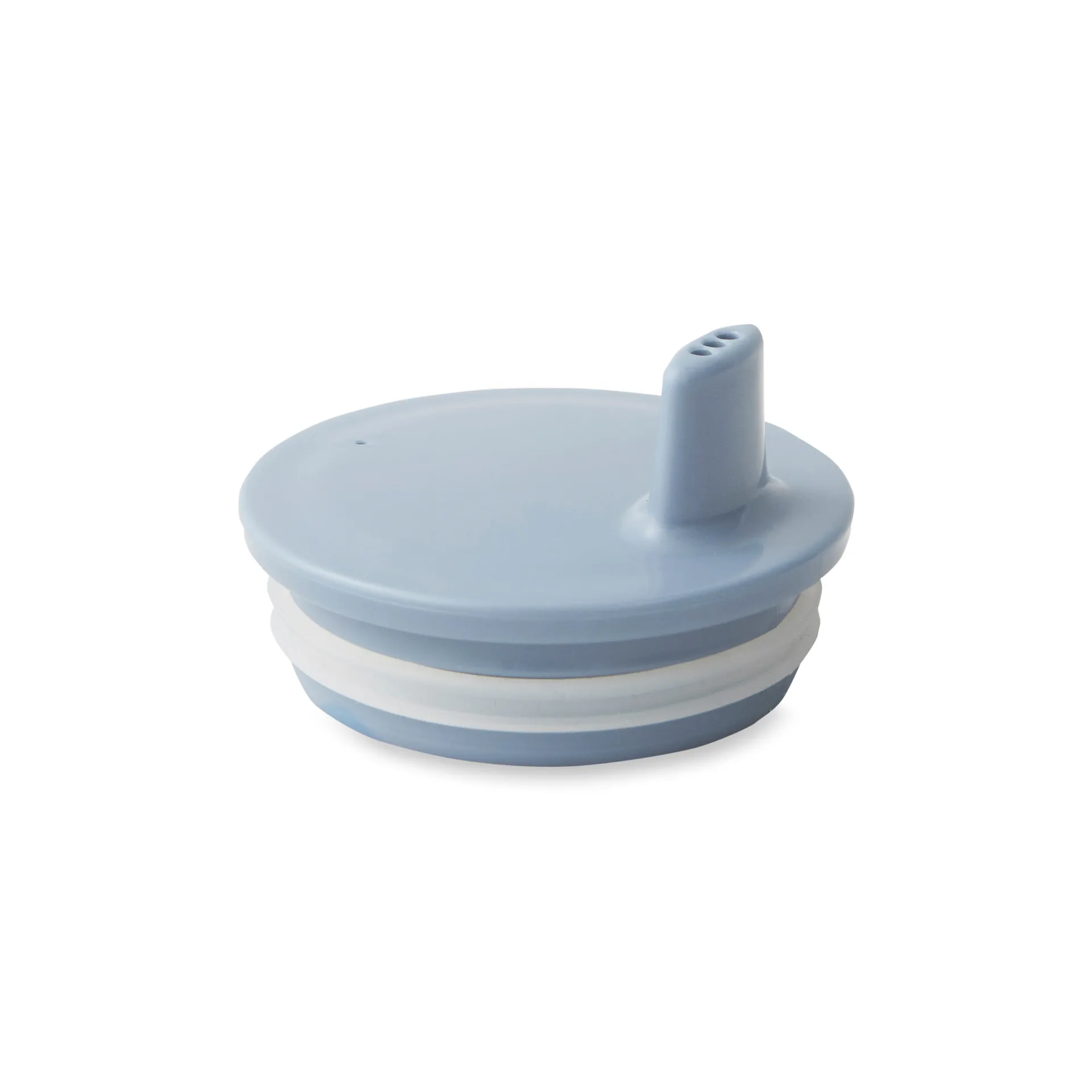 Design Letters drinktuit/deksel voor melamine beker, Lichtblauw Design Letters