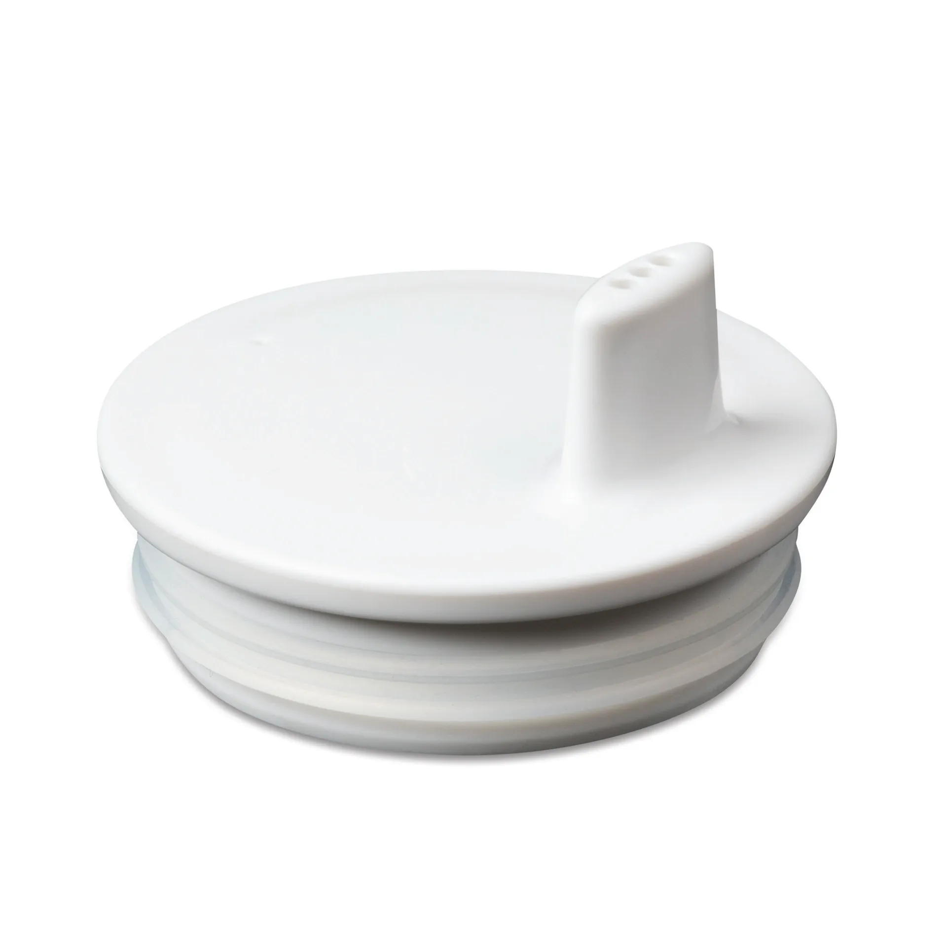 Design Letters drinktuit/deksel voor melamine beker, wit Design Letters