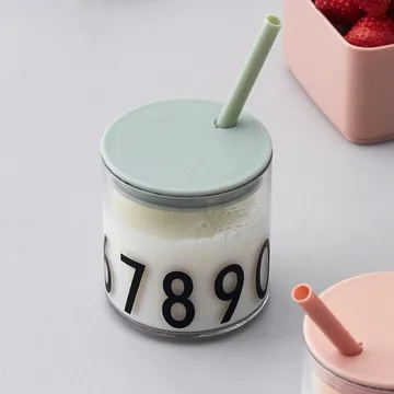 Design Letters Eat & Learn Premium cadeauset - Groen-wit - Design Letters