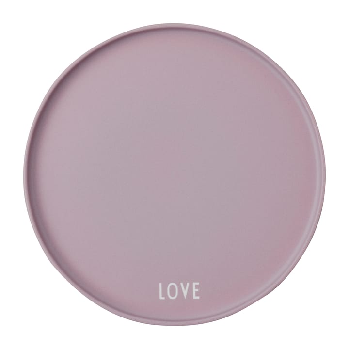 Design Letters favoriet bord Ø22 cm, Love-lavender Design Letters