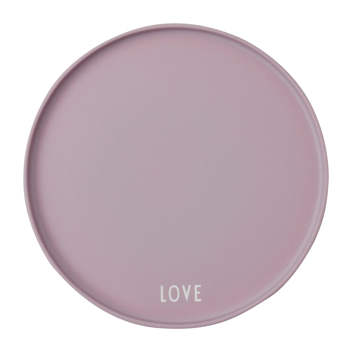 Design Letters Design Letters favoriet bord Ø22 cm Love-lavender