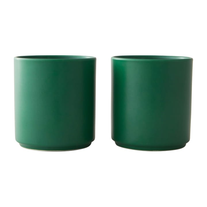 Design Letters favoriete beker 25 cl 2-pack - Grass green - Design Letters