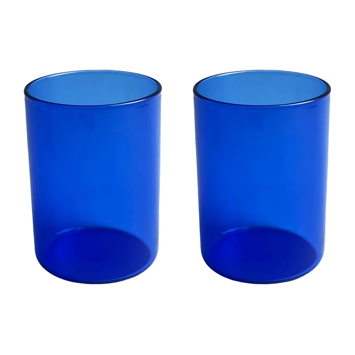 Design Letters favoriete glas 35 cl 2-pack - Blauw - Design Letters