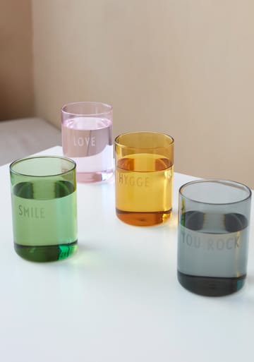 Design Letters favoriete glas 35 cl - Hygge-mustard - Design Letters