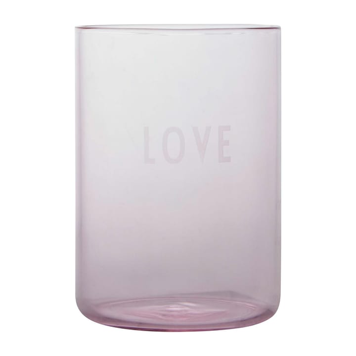 Design Letters favoriete glas 35 cl - Love-rose - Design Letters