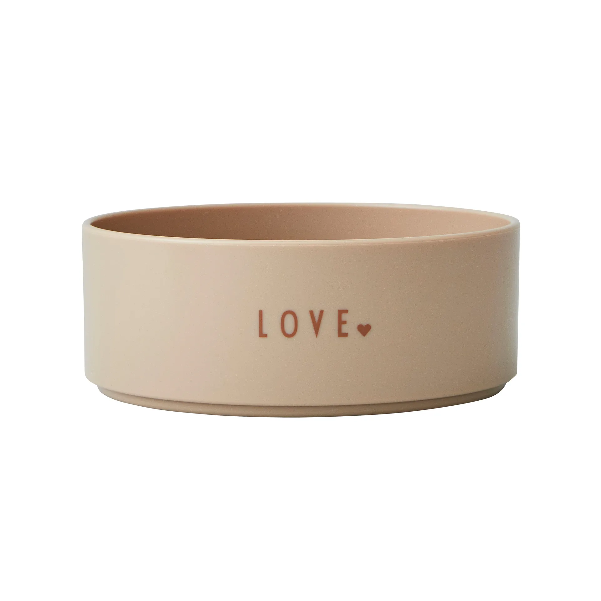 Design Letters favoriete kom mini, Love (beige) Design Letters