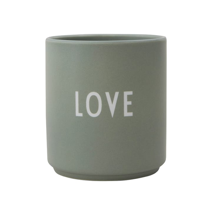 Design Letters favoriete mok 25 cl, Dad/Love-green Design Letters