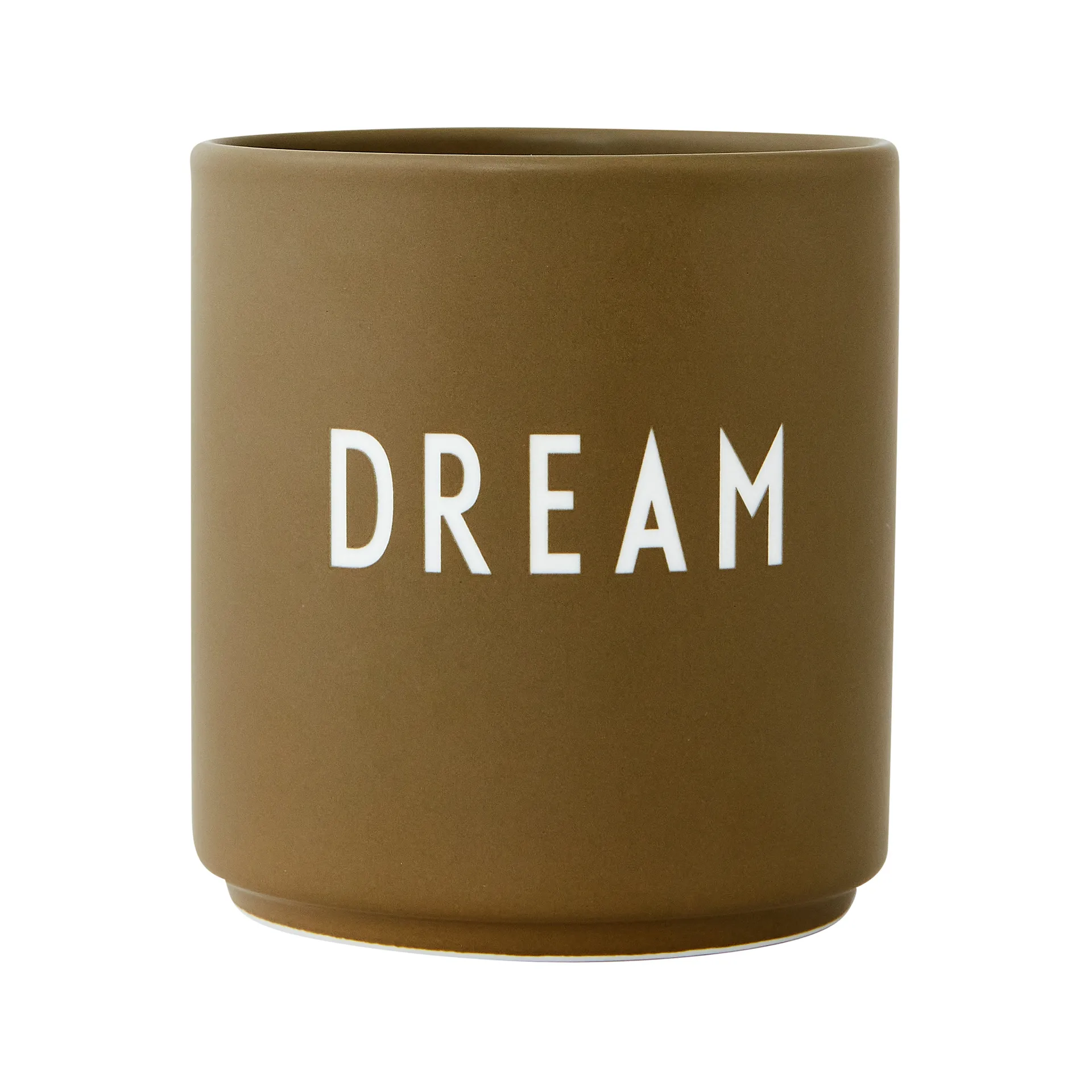 Design Letters favoriete mok 25 cl, Dream-olive Design Letters