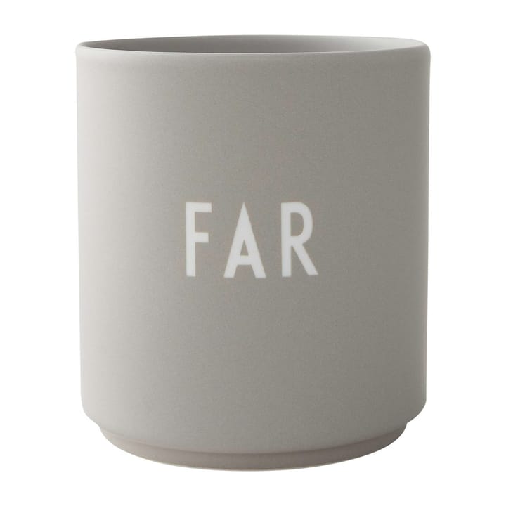 Design Letters favoriete mok 25 cl - Far-grey - Design Letters