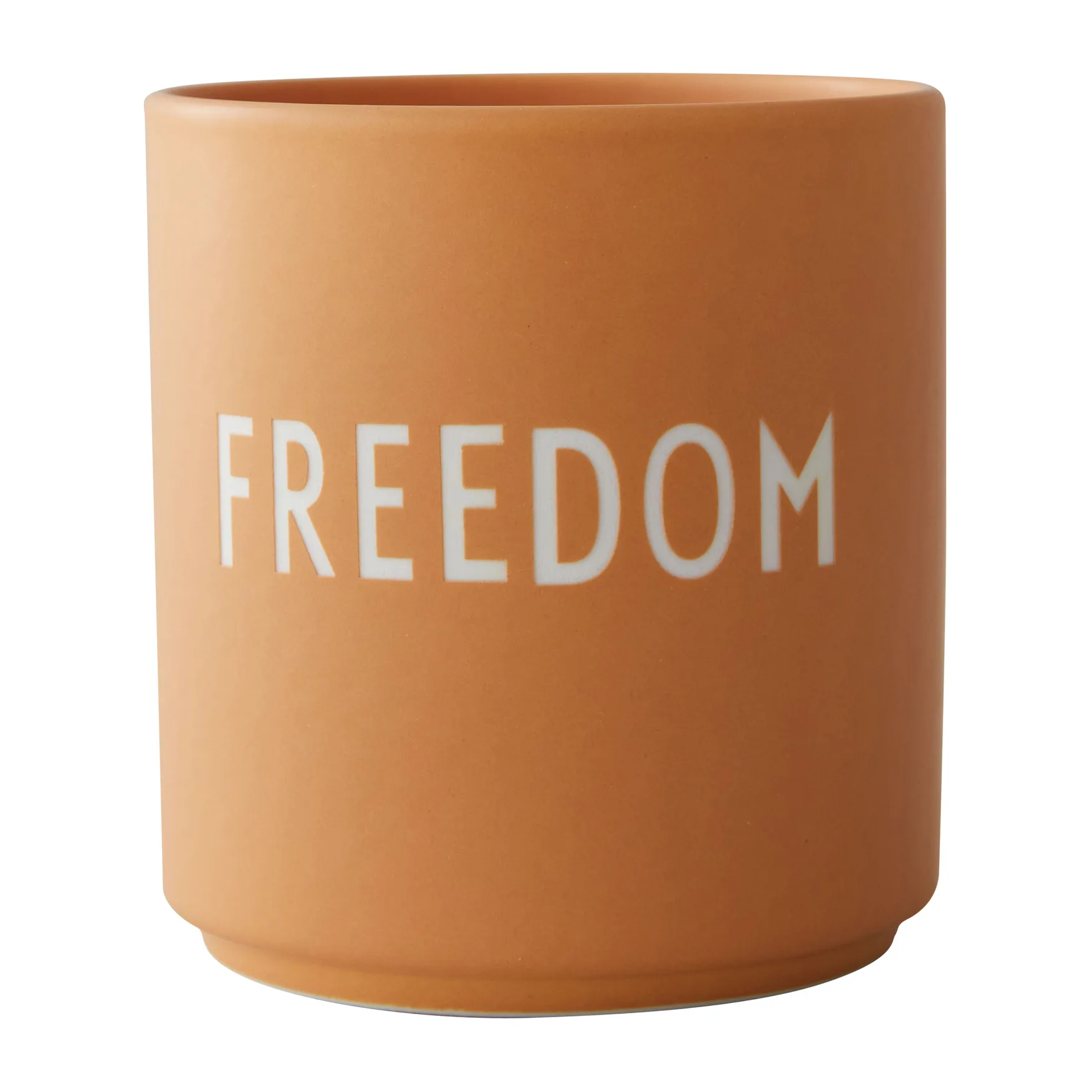 Design Letters favoriete mok 25 cl, Freedom-orange Design Letters