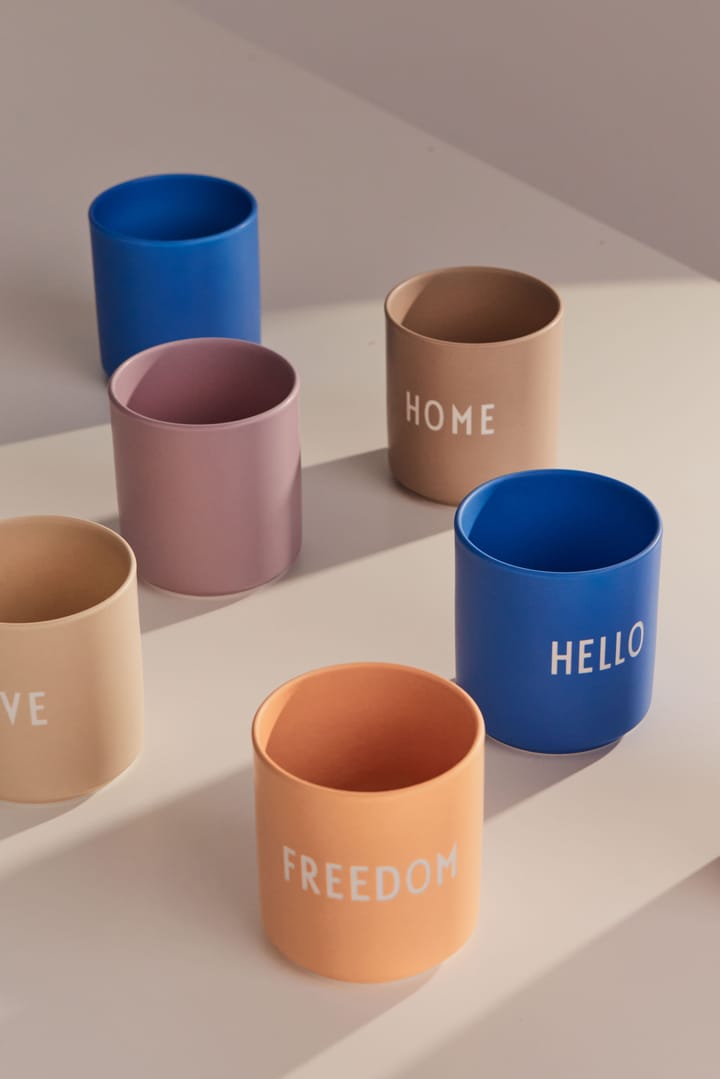 Design Letters favoriete mok 25 cl, Freedom-orange Design Letters