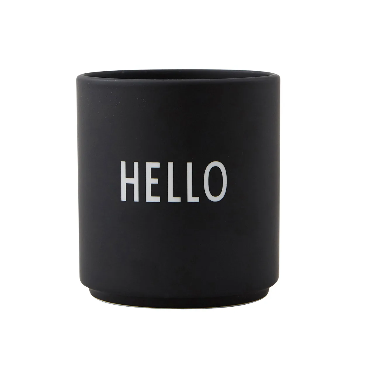 Design Letters favoriete mok 25 cl, Hello-black Design Letters