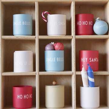 Design Letters favoriete mok 25 cl - Ho ho ho-faded rose - Design Letters