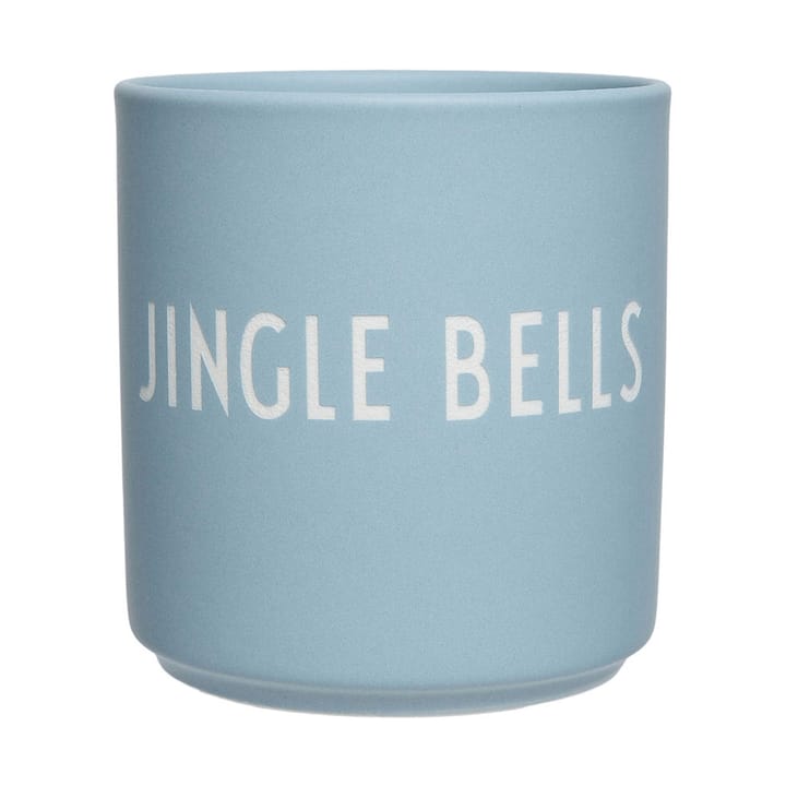 Design Letters favoriete mok 25 cl - Jingle bells-light blue - Design Letters