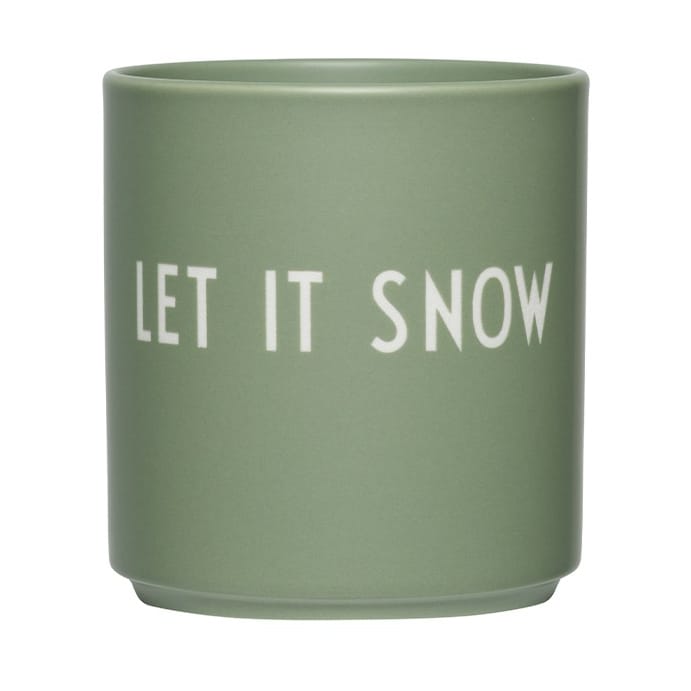 Design Letters favoriete mok 25 cl - Let it snow - Design Letters