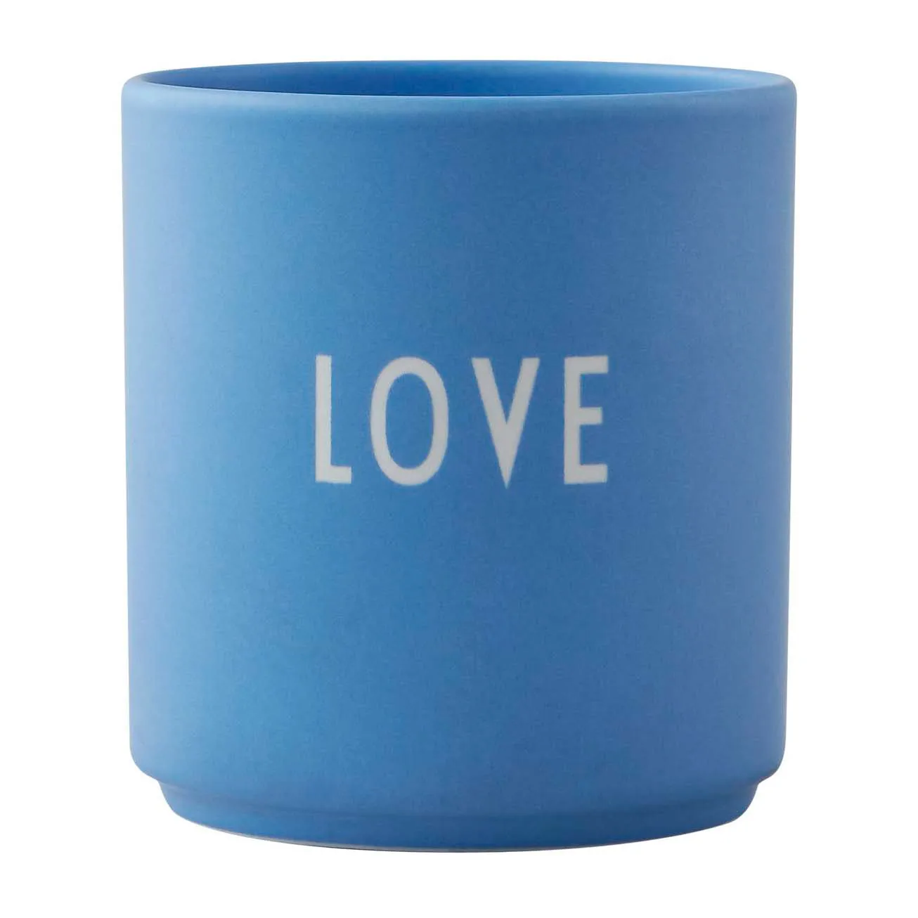 Design Letters favoriete mok 25 cl, Love-sky blue Design Letters