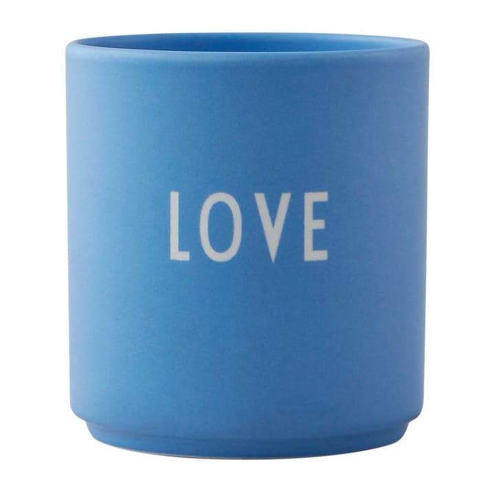 Design Letters favoriete mok 25 cl - Love-sky blue - Design Letters