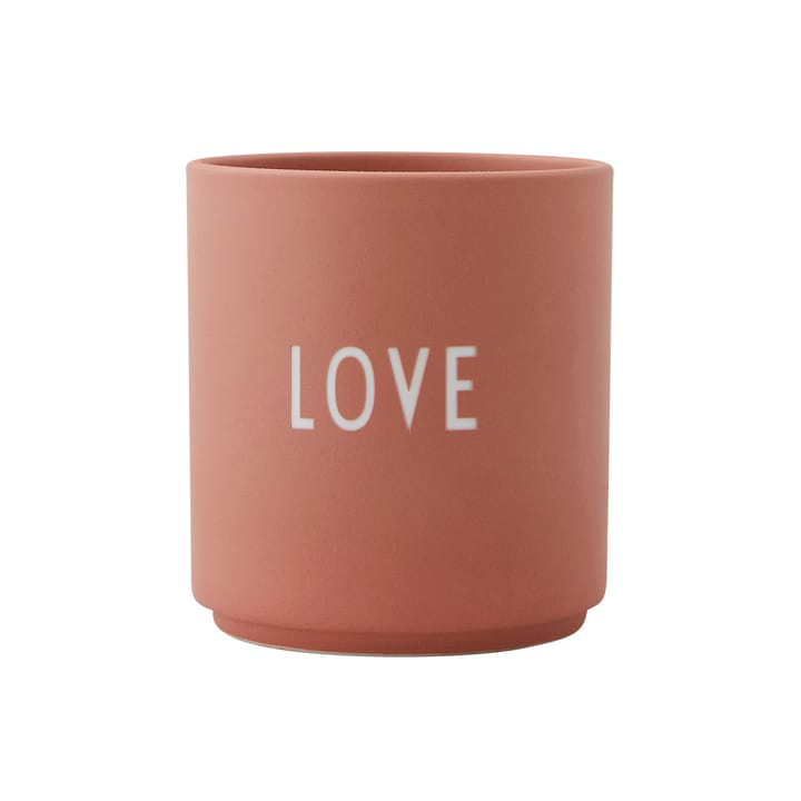 Design Letters favoriete mok 25 cl, Mom/Love-nude Design Letters