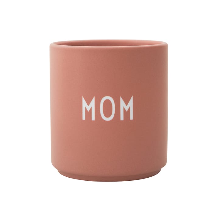 Design Letters favoriete mok 25 cl - Mom/Love (Roze) - Design Letters