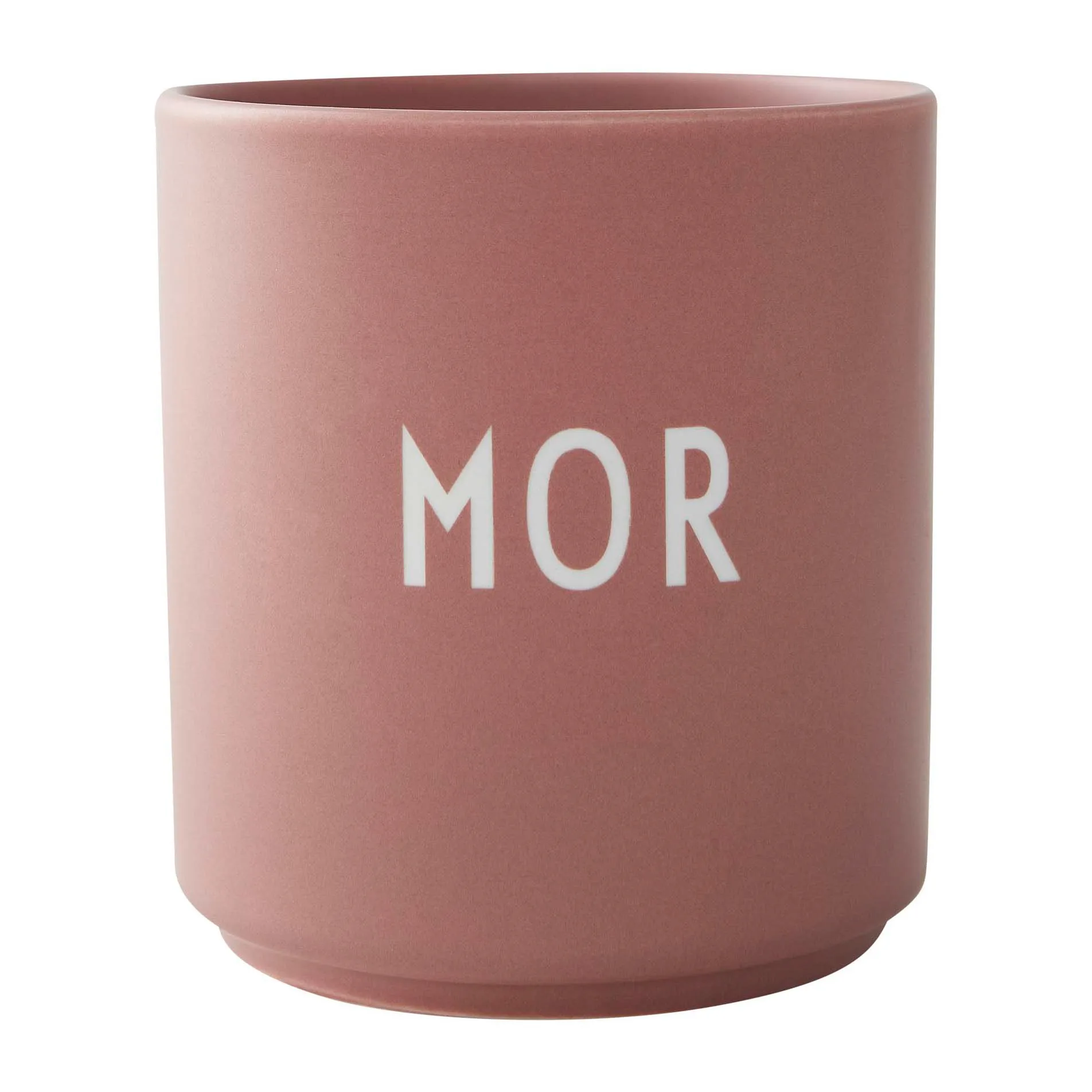 Design Letters favoriete mok 25 cl, Mor-ash rose Design Letters