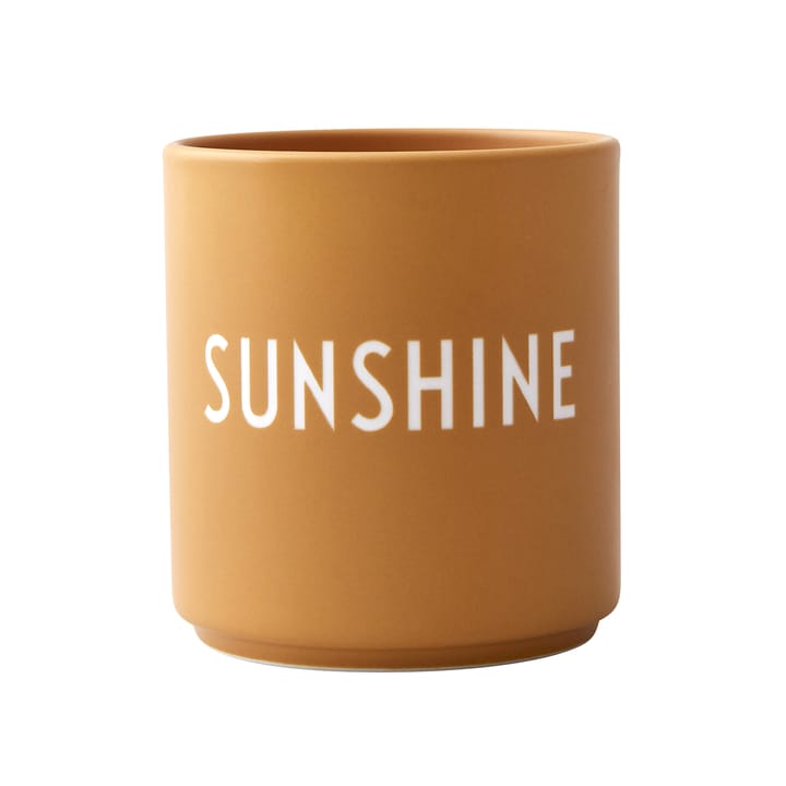 Design Letters favoriete mok 25 cl - Sunshine (Geel) - Design Letters