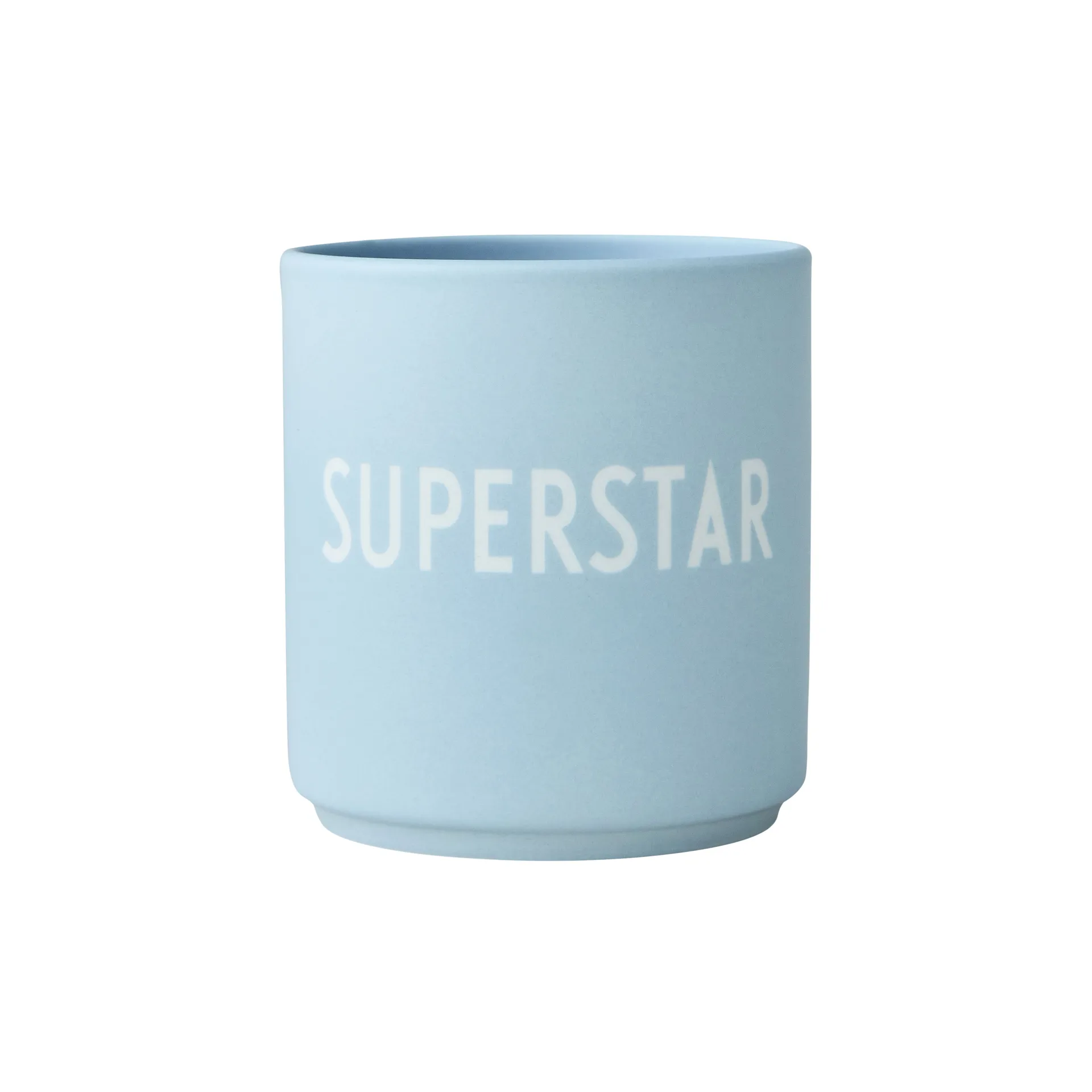 Design Letters favoriete mok 25 cl, Superstar (Blauw) Design Letters