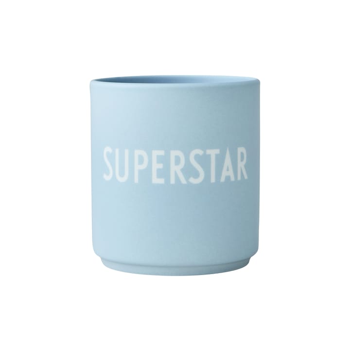 Design Letters favoriete mok 25 cl - Superstar (Blauw) - Design Letters