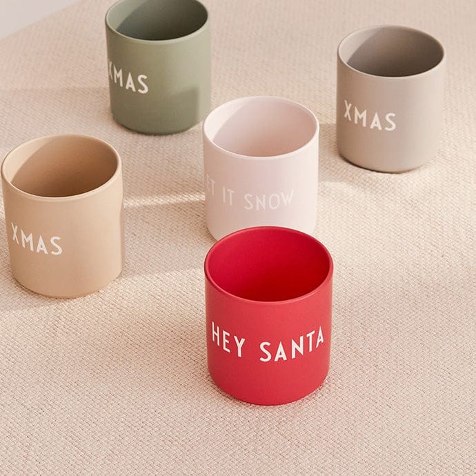 Design Letters favoriete mok 25 cl, Xmas-beige Design Letters