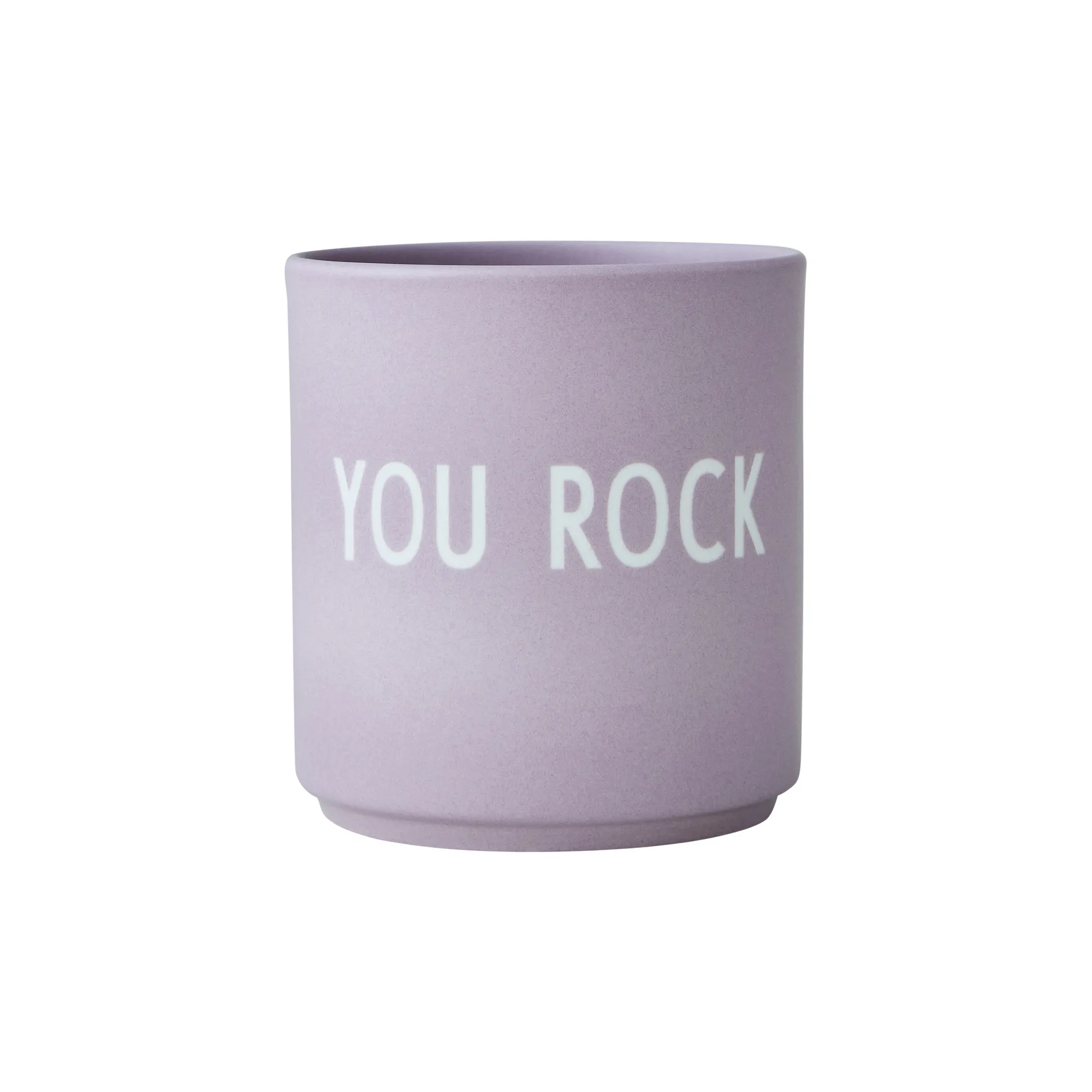 Design Letters favoriete mok 25 cl, You rock-lavender Design Letters