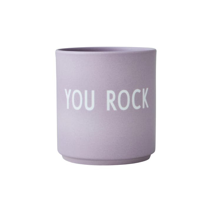 Design Letters favoriete mok 25 cl - You rock-lavender - Design Letters