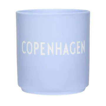 Design Letters favoriete mok Danish Words 25 cl - Blue - Design Letters
