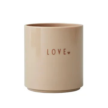 Design Letters favoriete mok mini - Love (beige) - Design Letters