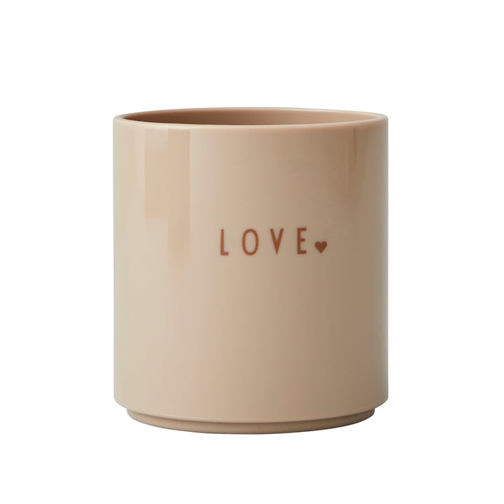 Design Letters favoriete mok mini - Love (beige) - Design Letters