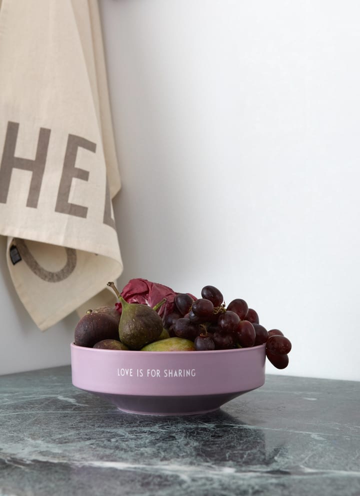 Design Letters favoriete schaal large Ø22 cm, Lavender Design Letters