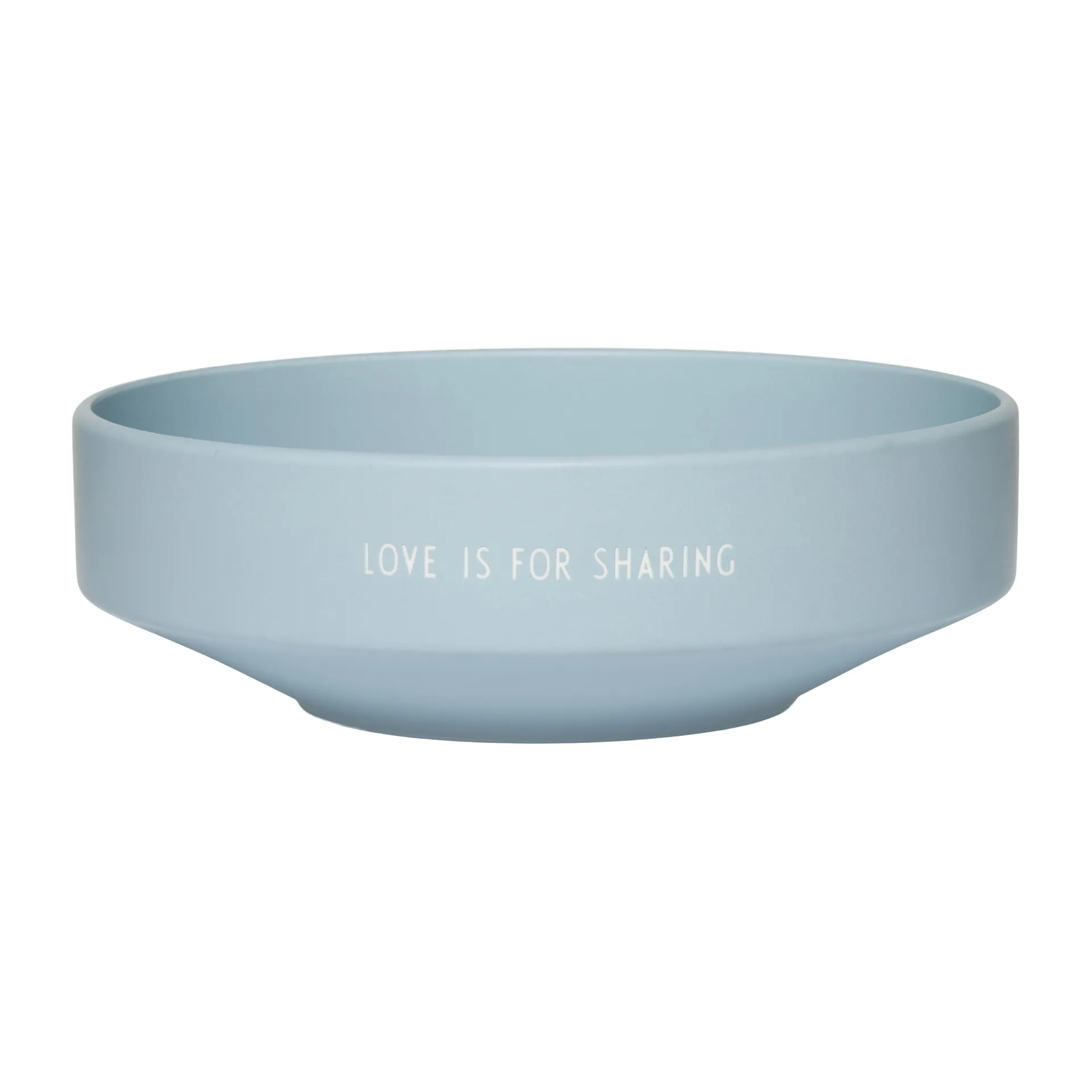 Design Letters favoriete schaal large Ø22 cm, Light blue Design Letters