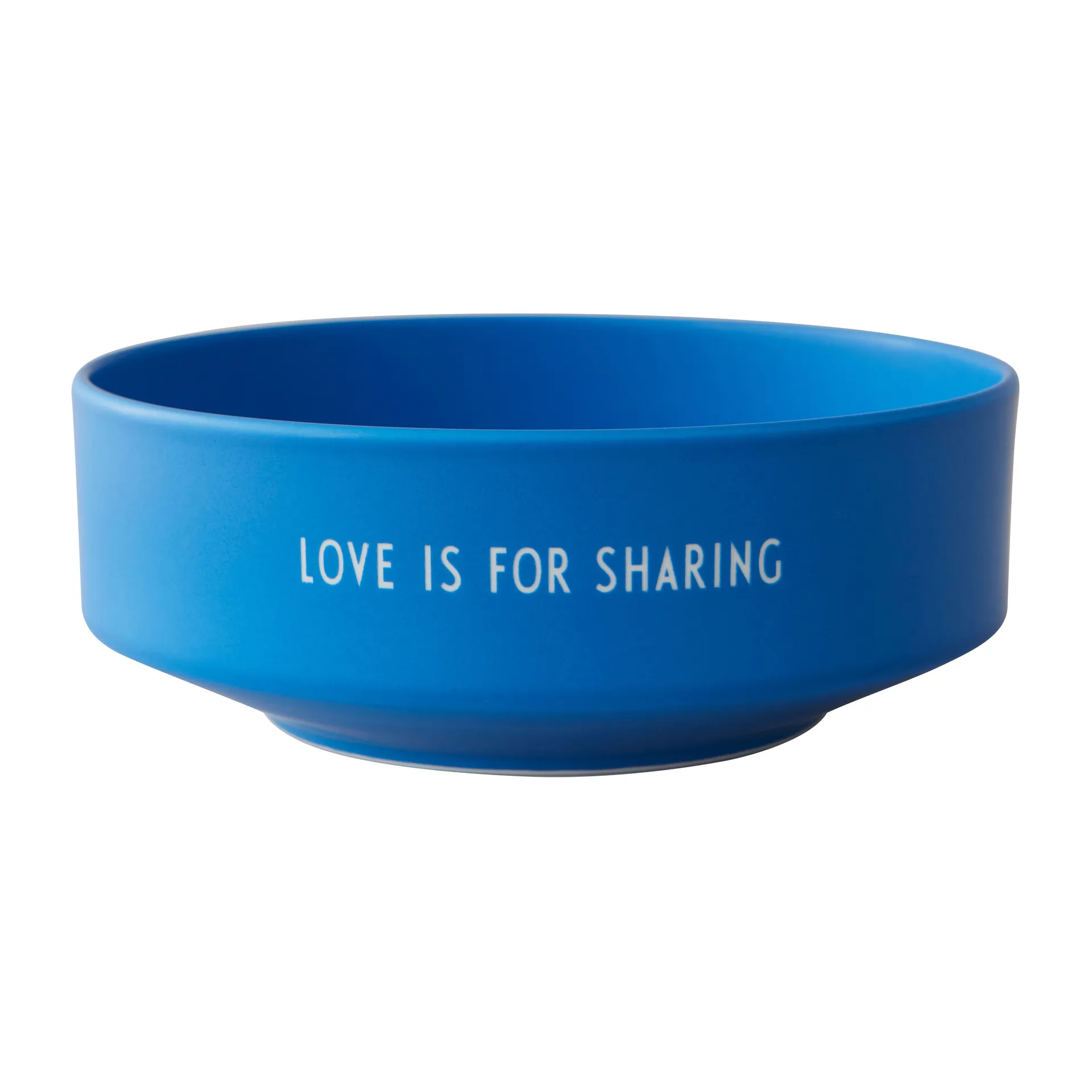 Design Letters favoriete schaal medium Ø17,5 cm, Cobalt blue Design Letters