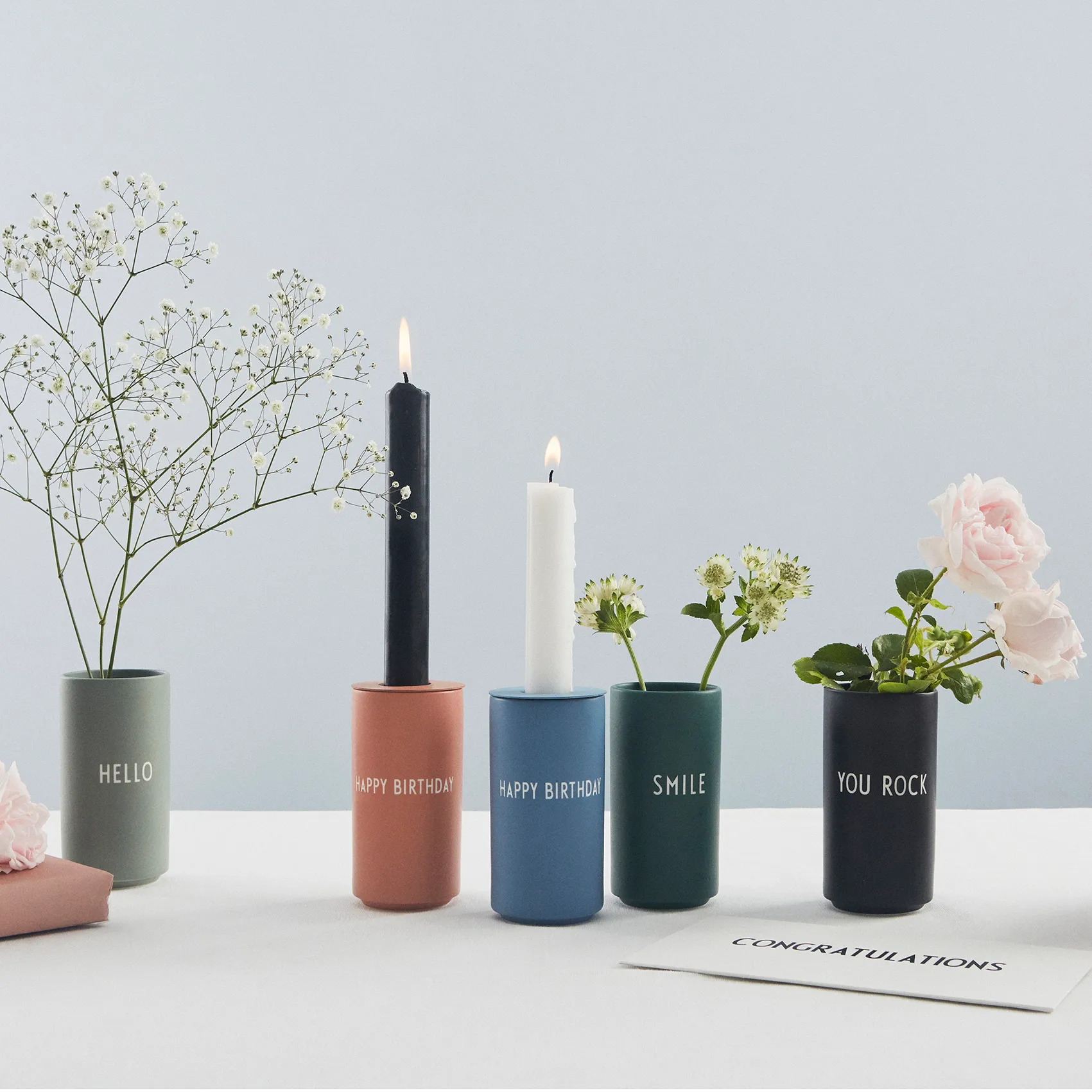 Design Letters favoriete vaas, Smile Design Letters