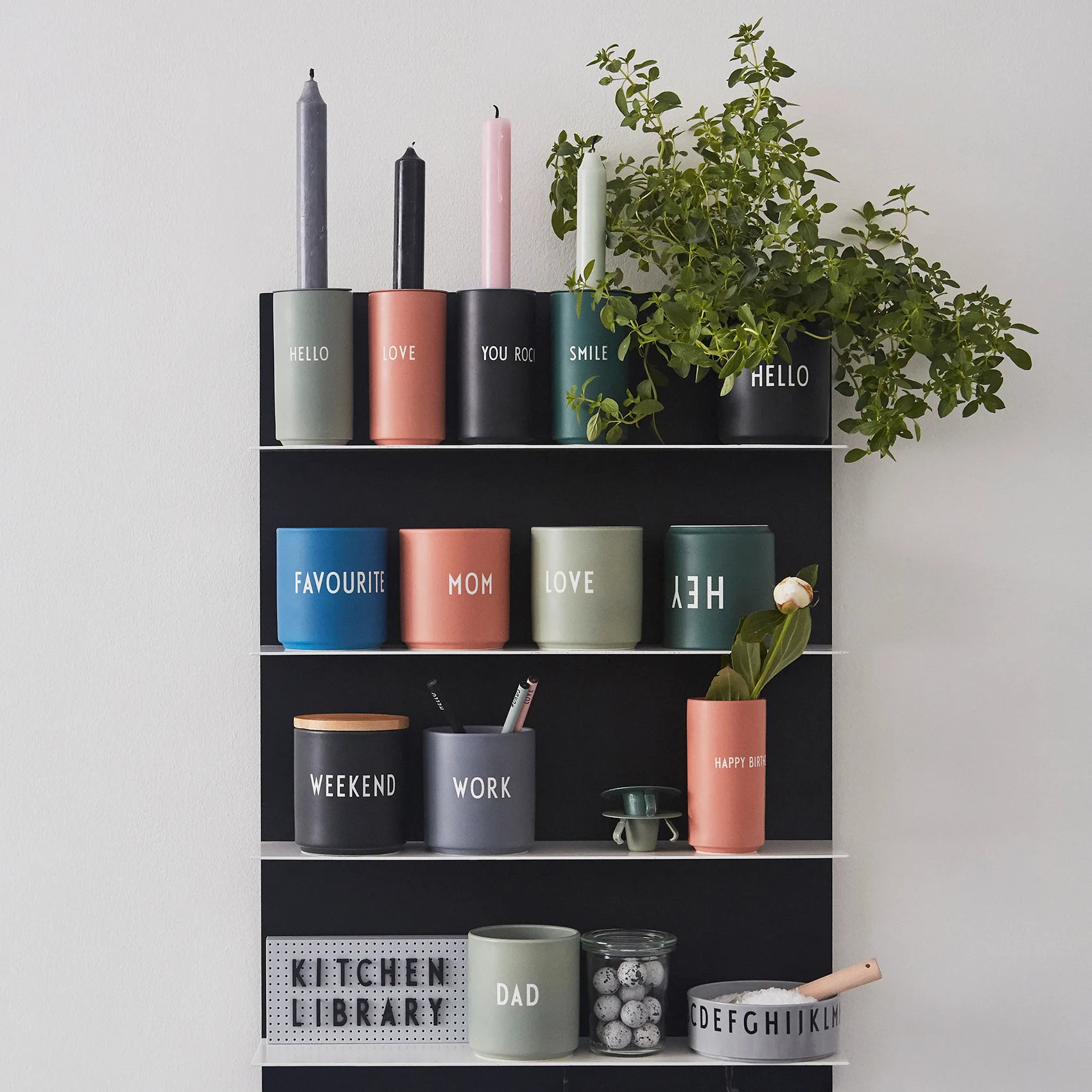 Design Letters favoriete vaas, Smile Design Letters