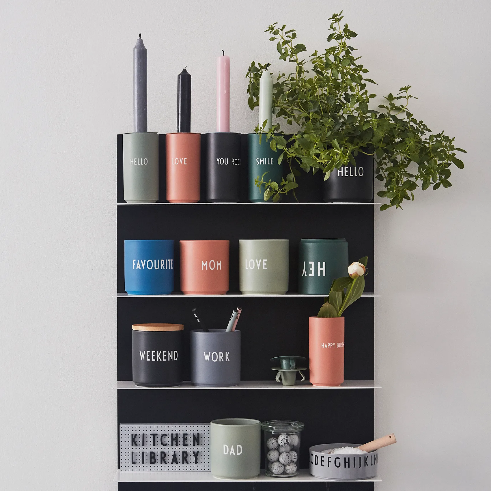 Design Letters favoriete vaas, You rock Design Letters