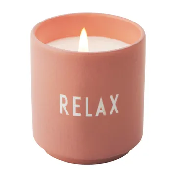 Design Letters geurkaars Ø5,5 cm - Relax-nude - Design Letters