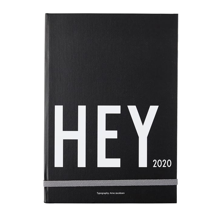 Design Letters kalender 2020, Zwart Design Letters