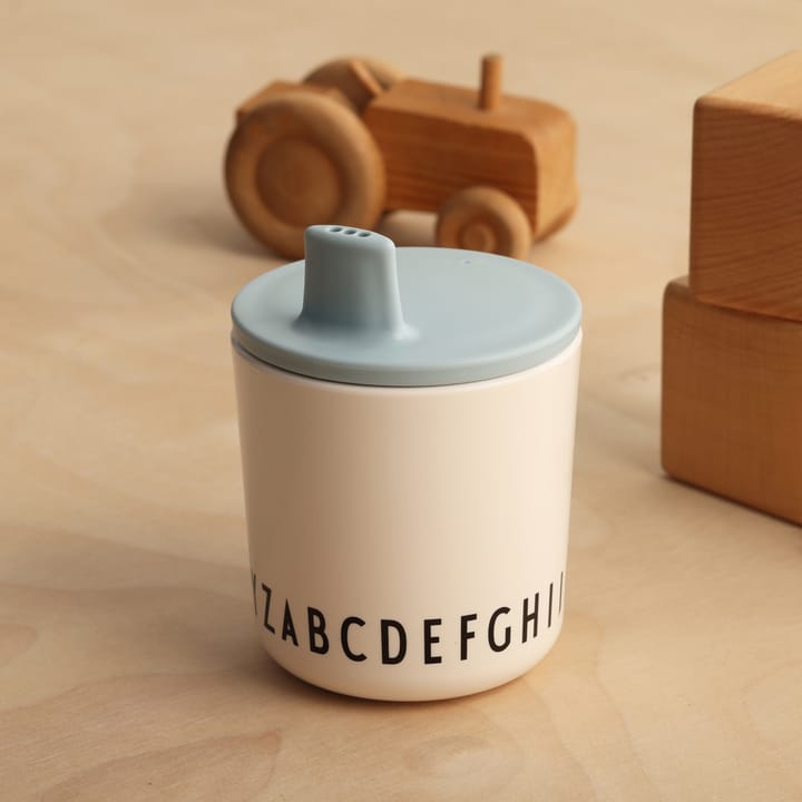 Design Letters Kids Basic Eco mok, White ABC Design Letters