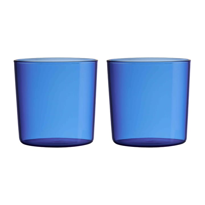 Design Letters Kids Eco drinkglas 2-pack - Blue - Design Letters