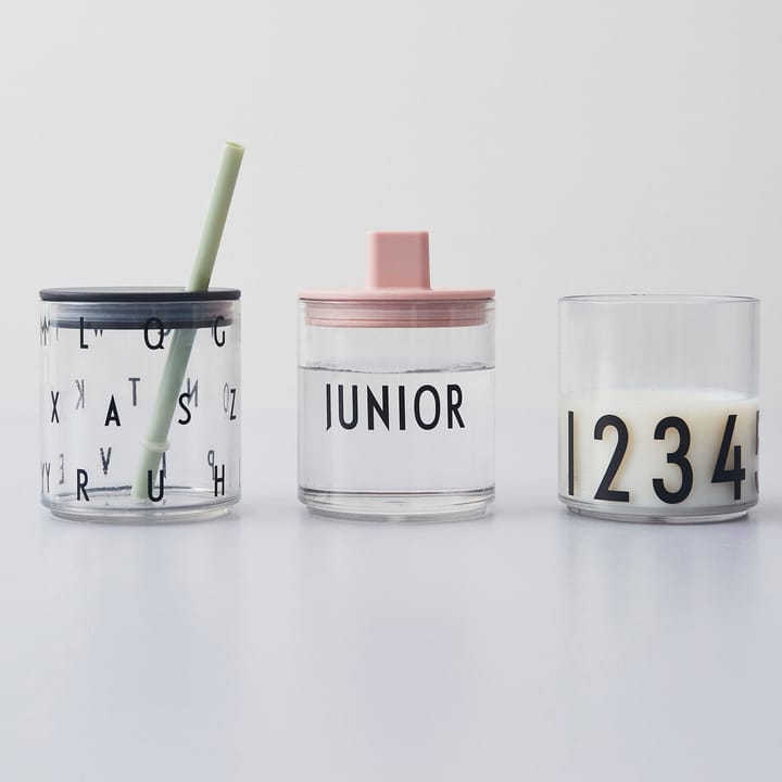 Design Letters Kids Personal Tritan glas, 123 Design Letters