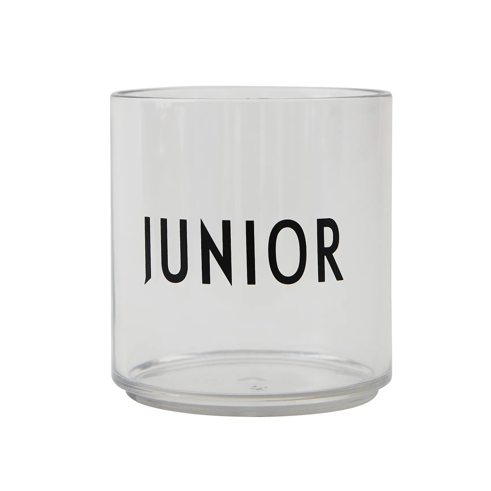 Design Letters Kids Personal Tritan glas, Junior Design Letters